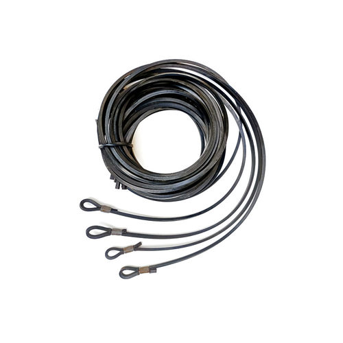 货车包胶钢丝绳卡车用品刹车绳挂车压扣封车卡车通用软丝橡胶拉绳 - 图3