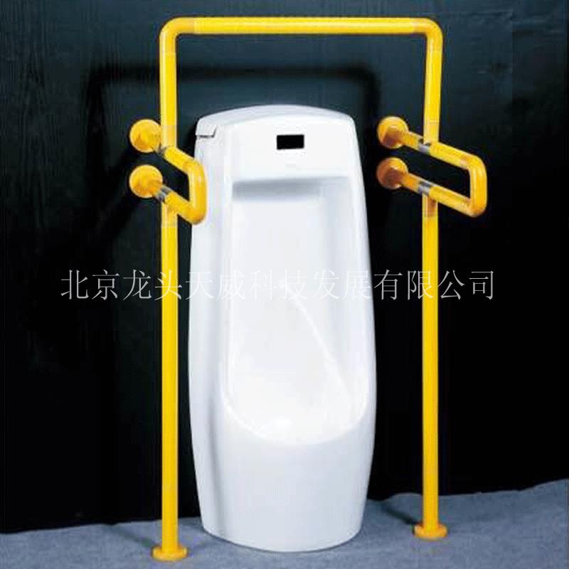 SLI障碍生间小便池扶手养老院公厕厕所钢老人卫不无锈防滑便斗抓 - 图0