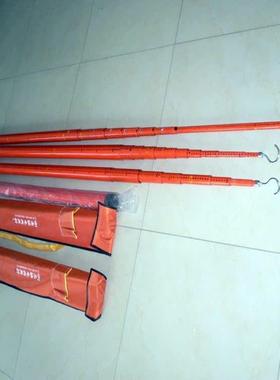 直售5电工高压电力绝缘伸缩式高米杆测距杆810米thu+sd$*1米18测