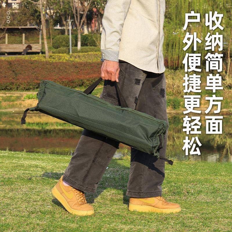 户外折叠桌便携式露营桌椅套装超轻蛋卷桌野外野餐野营装备小桌椅 - 图1
