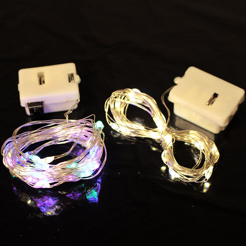 LED灯串铜线灯电池彩色灯蛋糕装饰灯串插件配件生日鲜花暖白闪灯,淘宝优惠券,粉丝福利购,淘宝优惠卷