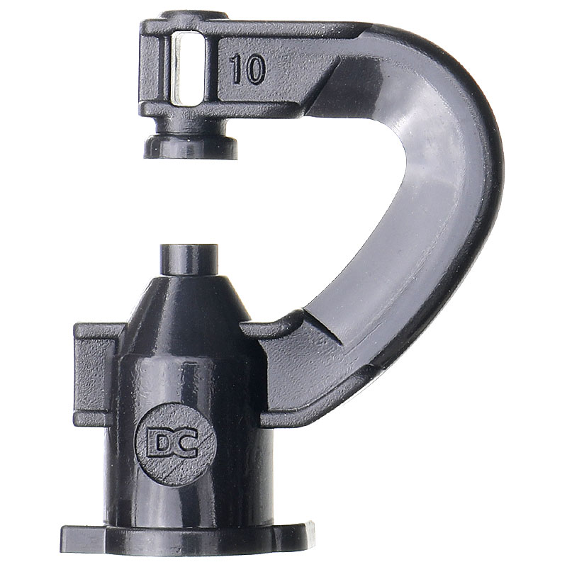 G形折射微喷头蘑菇喷雾加湿降温大棚吊挂种菜地插大流量雾化喷灌 - 图3