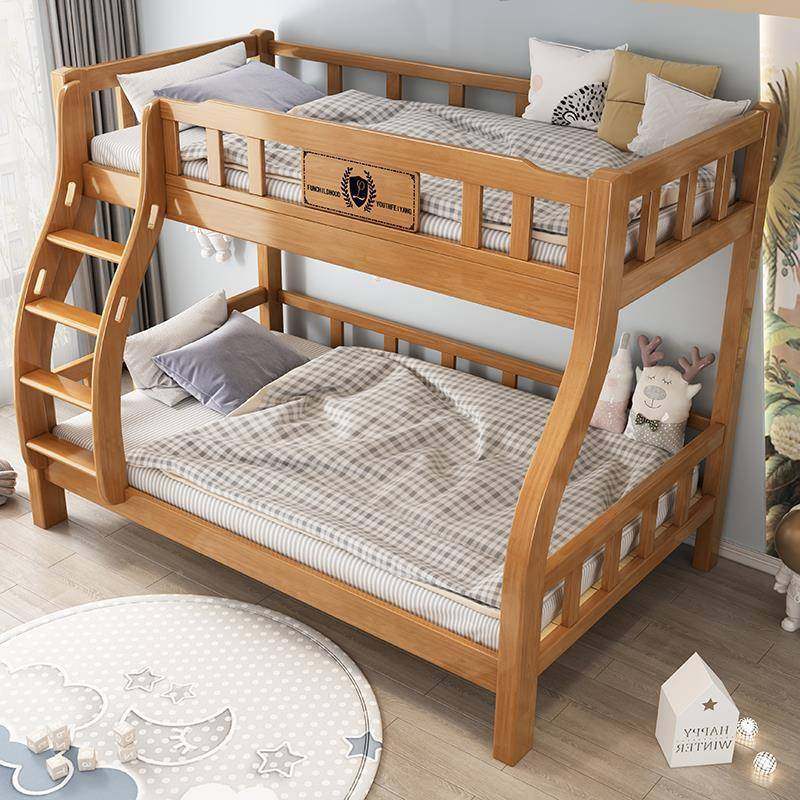 实木爬儿童上下铺32164床橡木母床小户型高低床双层子家用合梯组,淘宝优惠券,粉丝福利购,淘宝优惠卷