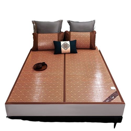 2024新款凉席竹席冰丝席夏季单人空调席学生宿舍少儿双面席竹凉席 - 图3