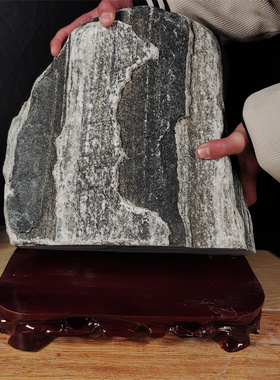 天然原石泰山石敢当奇石靠山石办公室客厅玄关补角旺宅泰山石摆件