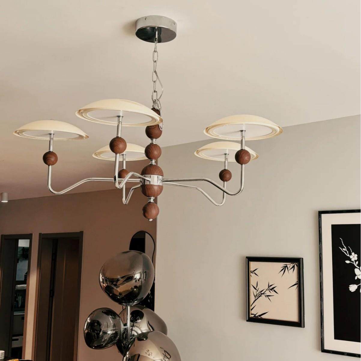 客厅吊灯2025新款星轨飞碟法式复古大厅主灯大气中古餐厅灯具,淘宝优惠券,粉丝福利购,淘宝优惠卷