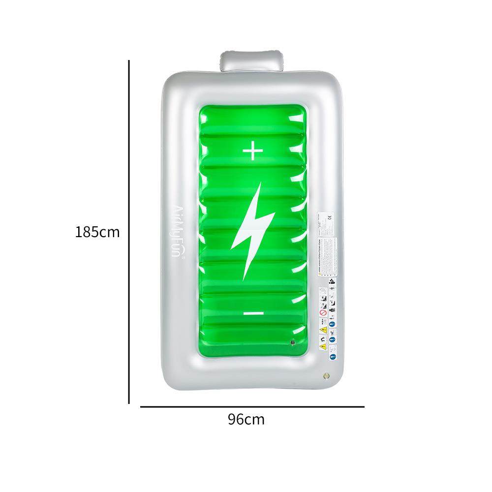 AMF充气水上躺椅户外加厚休闲游乐充气浮排电池充气浮床,淘宝优惠券,粉丝福利购,淘宝优惠卷