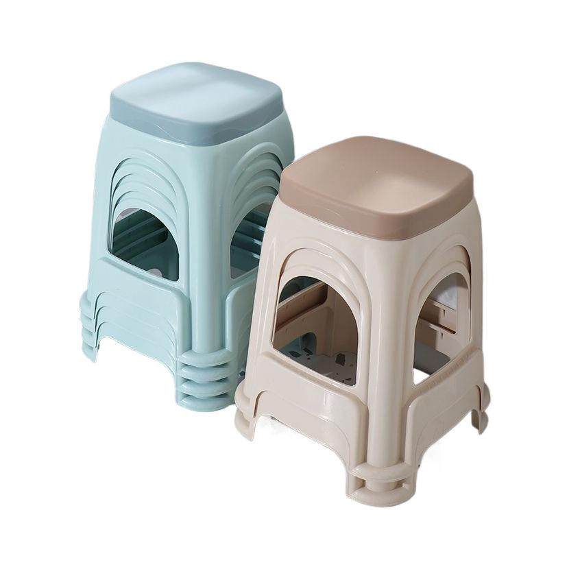 加厚塑料凳子家用成人客厅餐桌椅子高凳防滑熟胶板凳浴室茶几小凳,淘宝优惠券,粉丝福利购,淘宝优惠卷