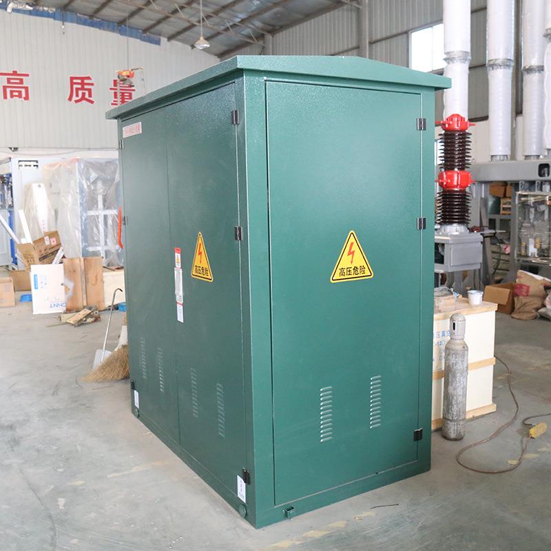 10KV户外箱式开闭所环网柜六氟化硫全绝缘开闭所高压配电柜 - 图0