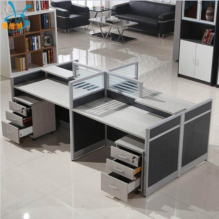 办公家具简约办公桌时尚隔断桌屏风工位木质现代职员桌员工桌,淘宝优惠券,粉丝福利购,淘宝优惠卷