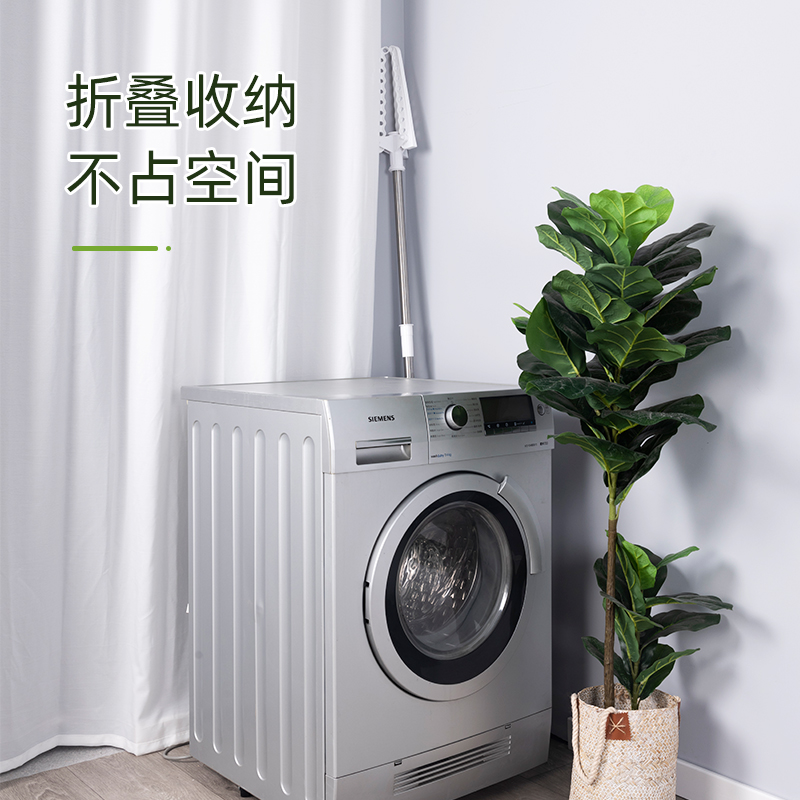 可携式折叠旅行落地晾衣架室内小型挂衣架阳台宿舍多功能卧室晒衣 - 图2