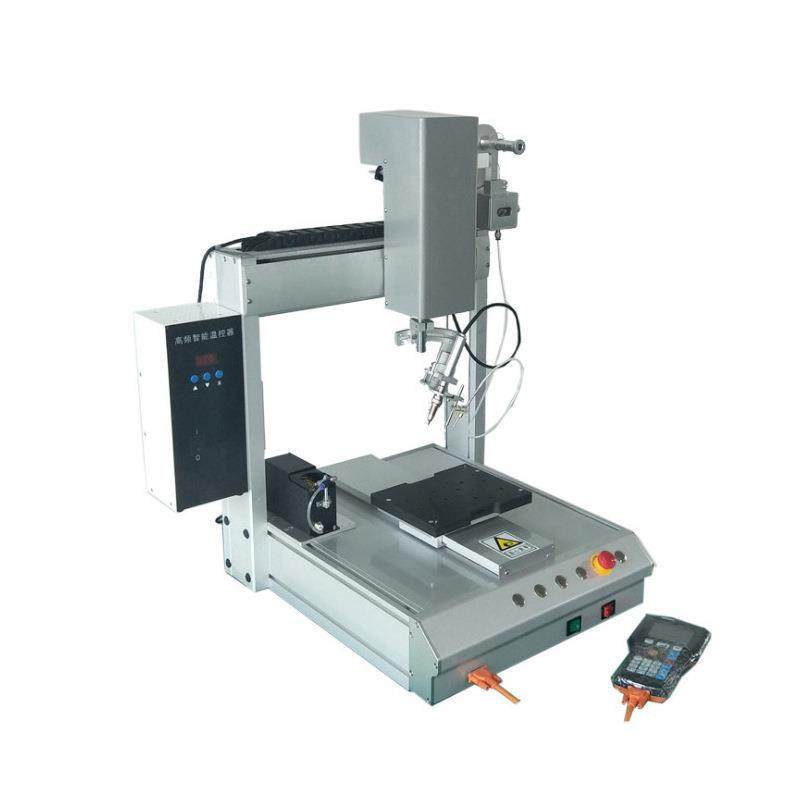 焊锡机自动焊锡机双头双工位全自动焊锡机器人桌面式非标焊锡机,淘宝优惠券,粉丝福利购,淘宝优惠卷