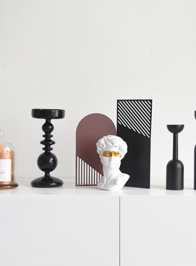 现代高级感样板间酒柜艺术众装饰品小家居摆件高档陈列摆设设计师