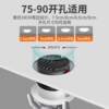 Deep cup anti-glare spotlight hill embedded living room home 2025 new cob downlight opening 8 9cm85mm
