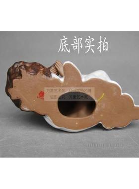 苏轼/饰苏东坡赏砚陶瓷摆件盆假山景人物造景F8756THJ装家台居书