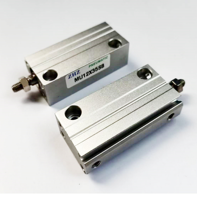 MU小型气动自由安装气缸MU8XXX8X10X15X20XX30S-B微型气缸 - 图3