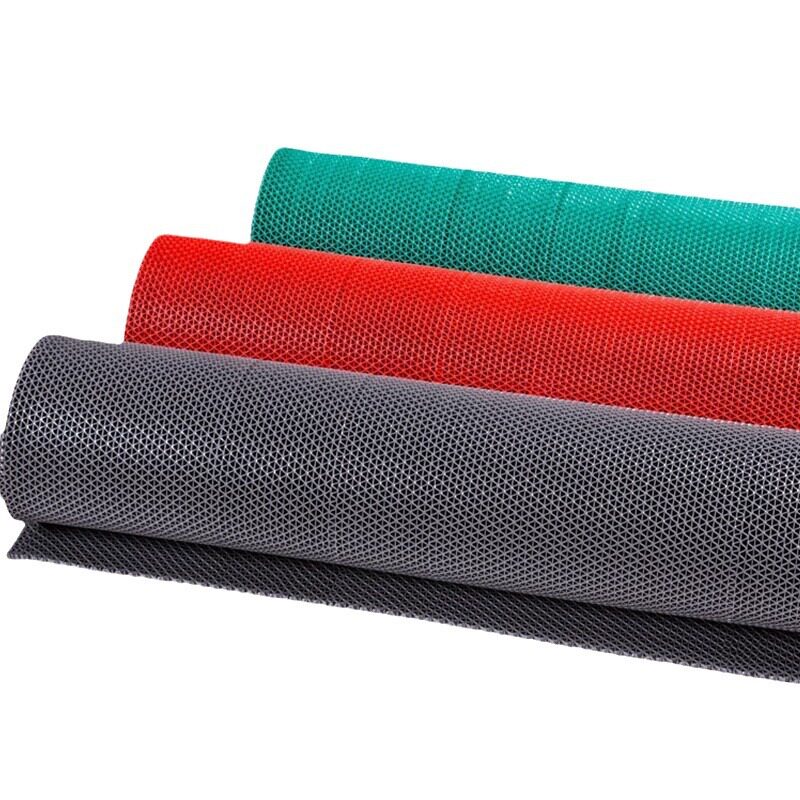 Factory wholesale factory PVC non-slip waterproof floor mat corridor kitchen full floor hollow carpet warehouse bathroom mesh