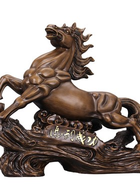 马到成功马摆件办公室桌面装饰摆件乔迁送礼公司店铺开业商务礼品