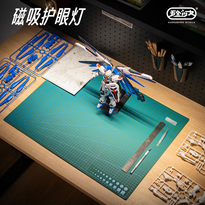 Hardware Girl Screen Hanging Lamp Computer Desk Lamp Display Monitor Magnetic Fill Light Hole Board E-Sports Light Strip