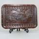 Factory Antiques Miscellaneous Rosewood Crafts YX-M-092 Pinjia Miscellaneous Embroidered Old Lion Rolling Ball Tray Decoration