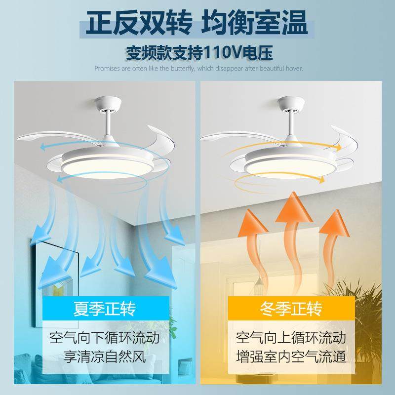 卧室餐厅419客厅吸顶扇吊代灯现简约智灯能电扇全光谱护眼隐形风,淘宝优惠券,粉丝福利购,淘宝优惠卷