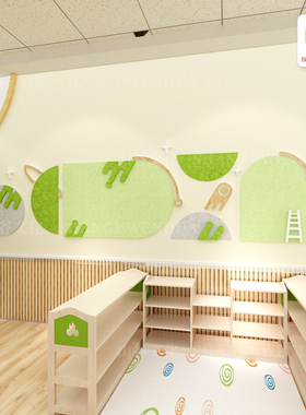 幼儿园主题墙环境布置创设背景墙展示板走廊环创文化墙