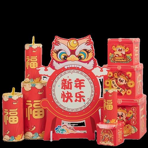 2025蛇年新年元旦场景布置装饰商场银行酒店礼盒坐炮堆头春节摆件 - 图3
