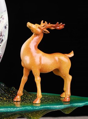 平安如意平安扣摆件新房装饰品乔迁入伙搬迁新居礼品家居客厅摆设