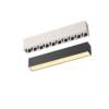 Ultra-thin surface-mounted long strip spotlight downlight line grille without main light astigmatism long clause led ceiling ceiling