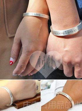 高档工古固代纯银手炼999纯银开放覆古夫妇珠宝男人手的简单体手