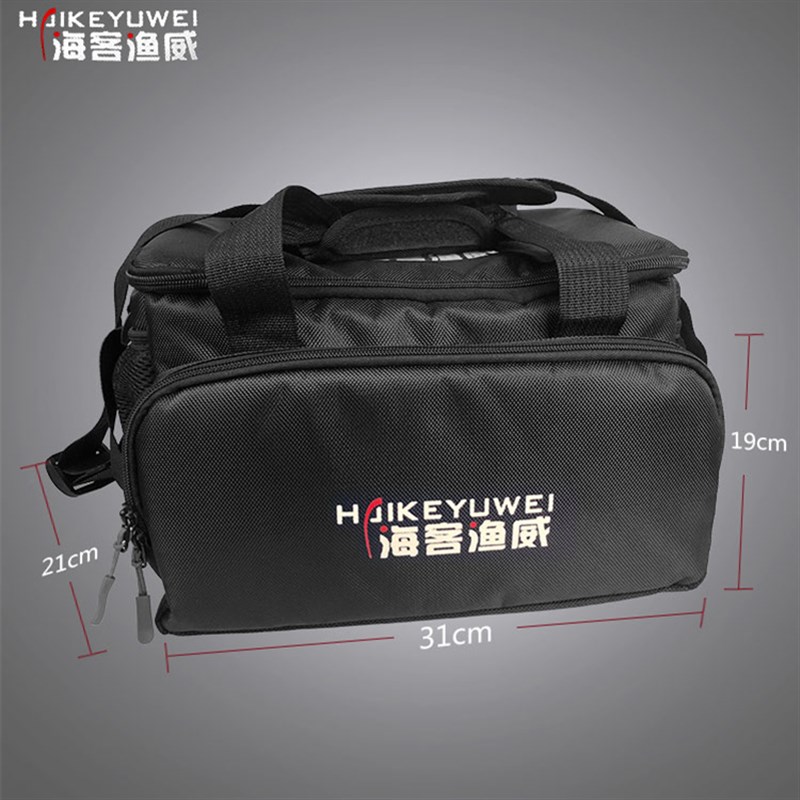 劳伦斯佳明蜂鸟探鱼器专用防水包电池包 探鱼器大容量渔具包 - 图1