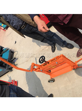 经济型手动切砖机瓷砖步道砖切割机马路牙子铺设切角切石机现货