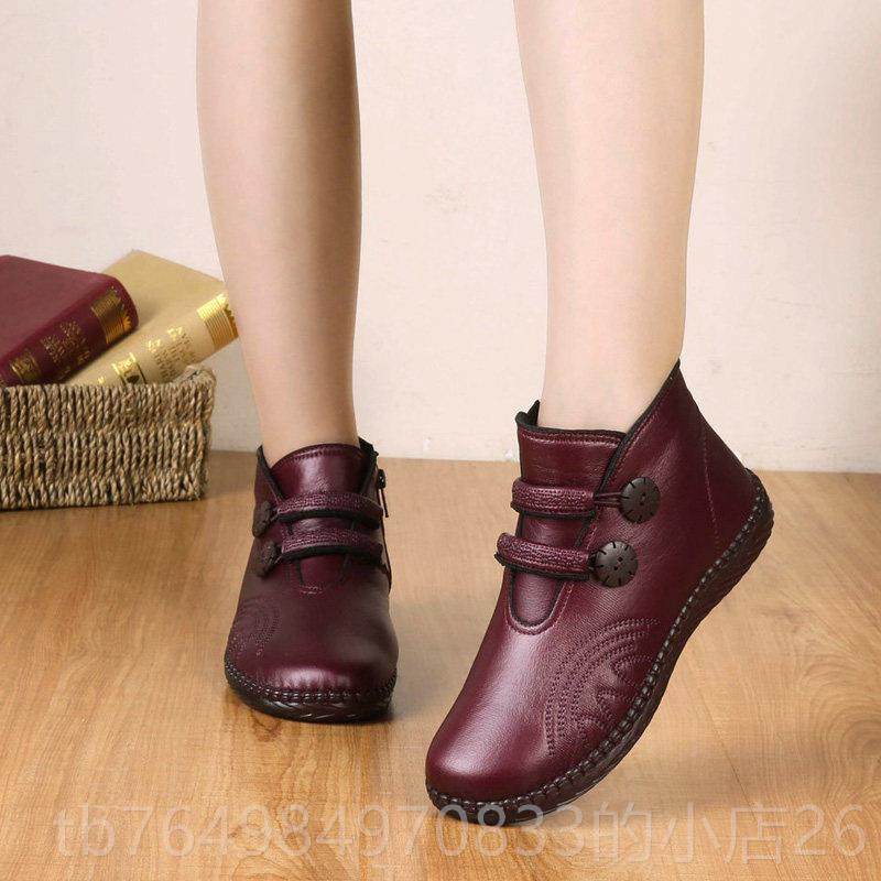 正品老北中京布鞋冬季靴女子年妈妈鞋加绒保暖防滑牛津软底老奶奶,淘宝优惠券,粉丝福利购,淘宝优惠卷