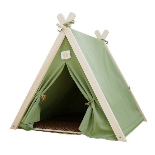 猫窝帐篷夏季凉席宠物窝狗窝可拆洗四季通用封闭式泰迪猫咪室内屋 - 图2