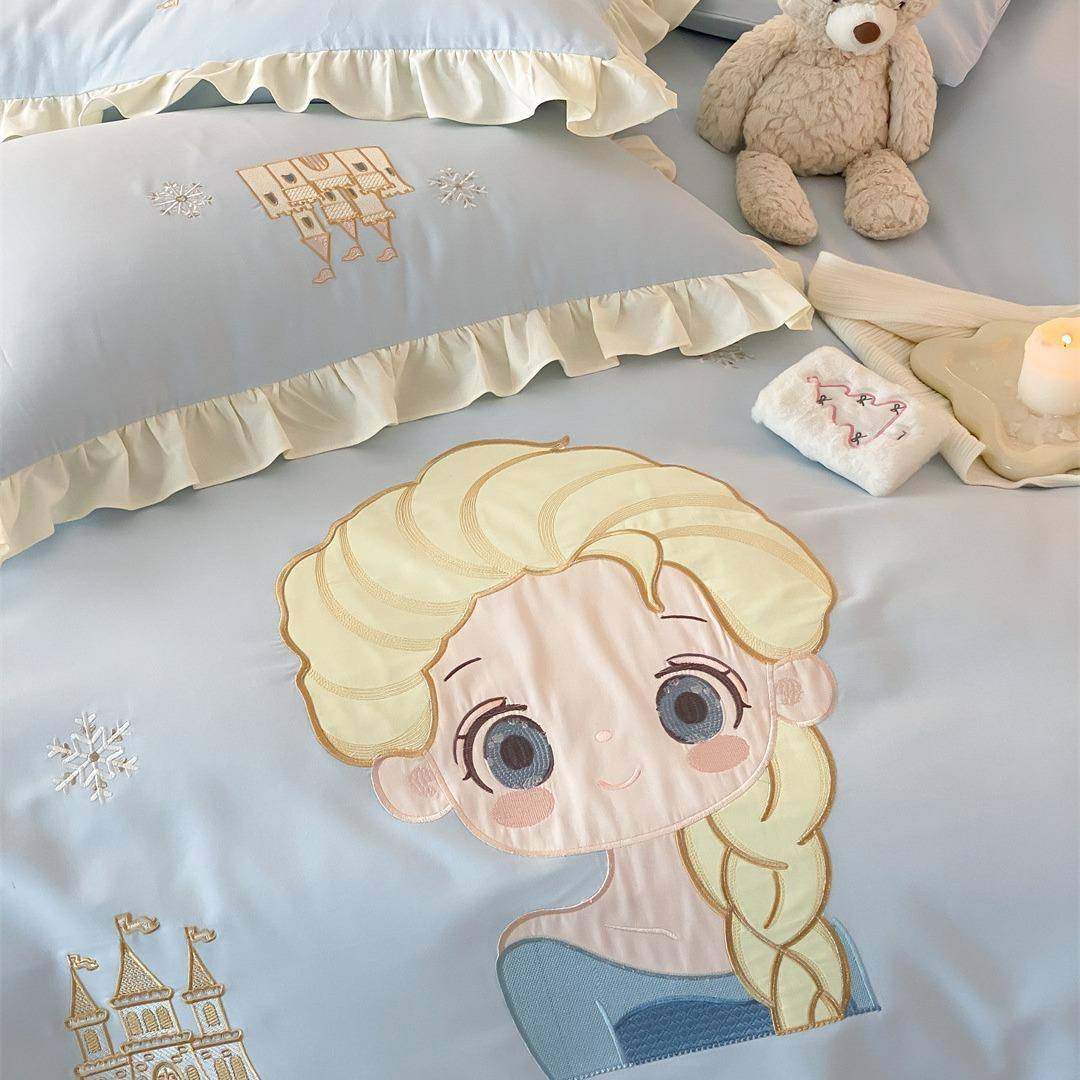 公主风全棉磨毛三四件套少女粉加厚纯棉保暖被套单双人用床品家纺,淘宝优惠券,粉丝福利购,淘宝优惠卷