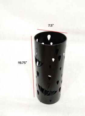 雨家伞桶用RC187507欧伞式铁艺雨架酒店大落堂地雨伞收纳桶厂家直