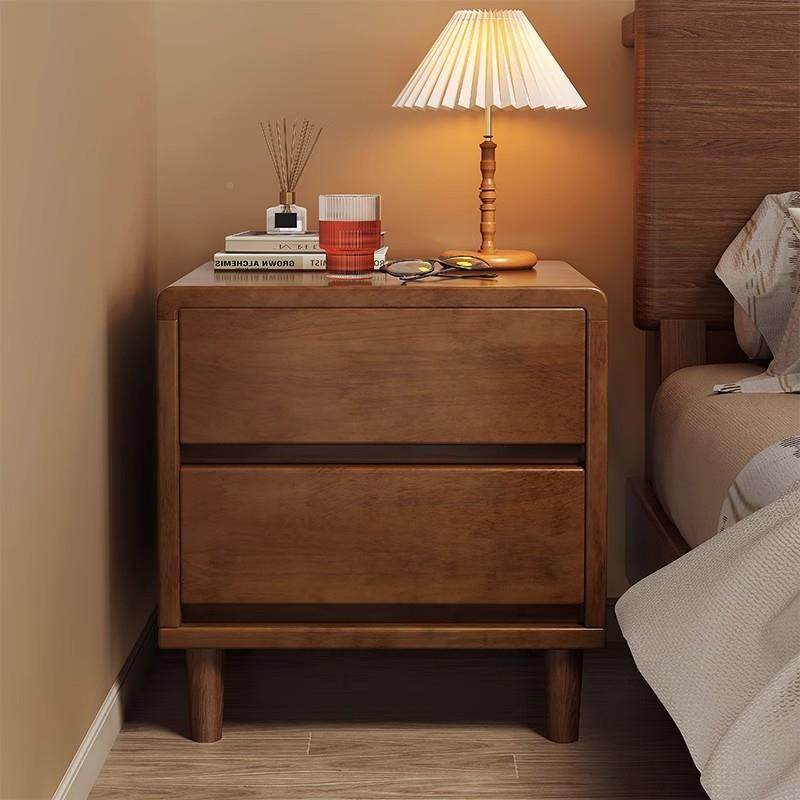 明峥家现具BC37厂实木一床简头柜家用卧室小型床头置物架储物柜体,淘宝优惠券,粉丝福利购,淘宝优惠卷