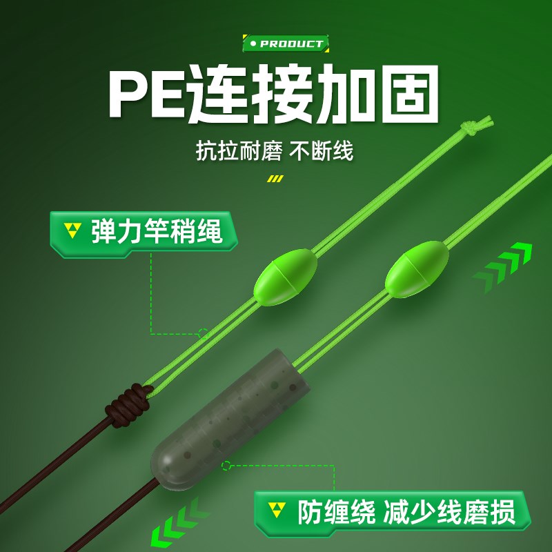 新型浮钓鲢鳙线组全带浮漂成品主线大物子线鲢鳙专用钩钓组装 - 图1