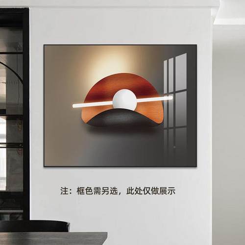 电关表箱奢装饰画现代QAO轻遮挡配电电闸箱盒弱电源开盒创意客厅 - 图1