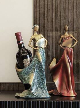 酒视厂家直供柜红艺酒架饰摆件家居客厅餐厅桌面房间电柜装品现代