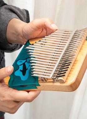 拇指琴1【B类高端款】新款k榉木板式拇指琴7音alimba21音卡林巴琴