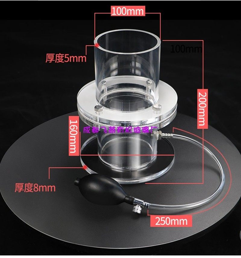 尿不湿不漏水透气对比演示架卫生巾防水测试仪器产品演示装置透明,淘宝优惠券,粉丝福利购,淘宝优惠卷