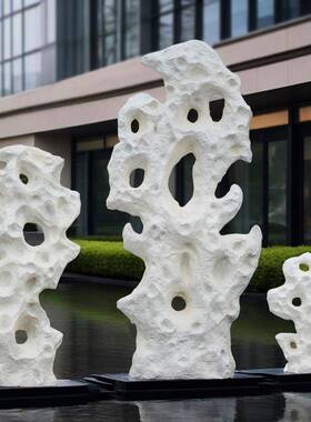 庭风景观中式墅窟院窿造景别石橱窗石头小品装饰摆件10016369赏太