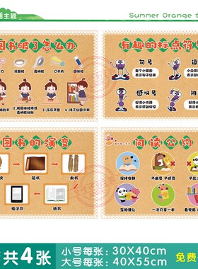 幼儿园阅读公约语言区环创主题墙布置装饰拯救书宝宝图书制作墙贴