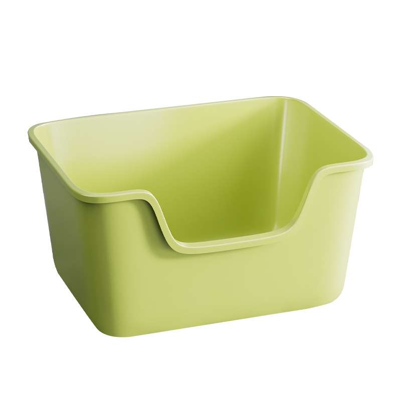 Cat litter box extra large fully semi-enclosed cat toilet anti-splash kitten low-threshold cat litter box cleaning supplies