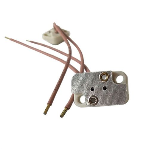 B&W 901灯座G6.35卤钨灯耐高温陶瓷灯座G5.3方形12.5A250W灯 - 图3