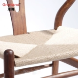 Бревенчатое кресло y Стул Ресторан ресторан с твердым деревом домашнее исследование костяное кресло простые китайские дизайнерские кресла