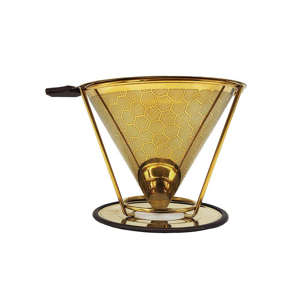 咖啡漏斗滴漏咖啡过滤网不锈钢双层过滤器大号漏斗网咖啡滤网,淘宝优惠券,粉丝福利购,淘宝优惠卷