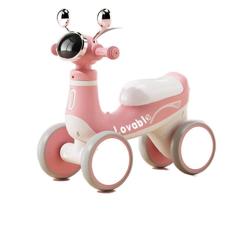 fnH儿童平衡车儿童1到3岁无脚踏四轮防侧翻男女宝宝滑行学步溜溜,淘宝优惠券,粉丝福利购,淘宝优惠卷