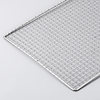 BBQ mesh 304 stainless steel BBQ wire mesh rectangular grill mesh BBQ utensils BBQ mesh thickened
